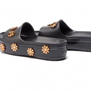 Croc Platform Sandals